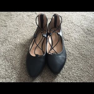 BRAND NEW BLACK FLATS NEVER WORN